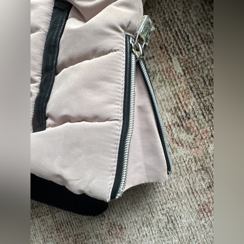 Point Zero Winter Hooded Jacket- Removable Fur- Blush - Size 5 - Picture 10 of 16